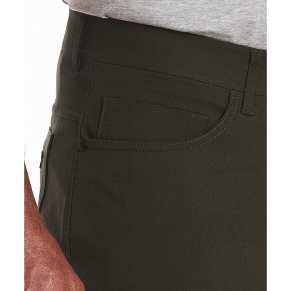 Public Rec Dealmaker 5-Pocket Pant Mens 44x32 Dark Olive Green Performance Golf - Picture 4 of 13